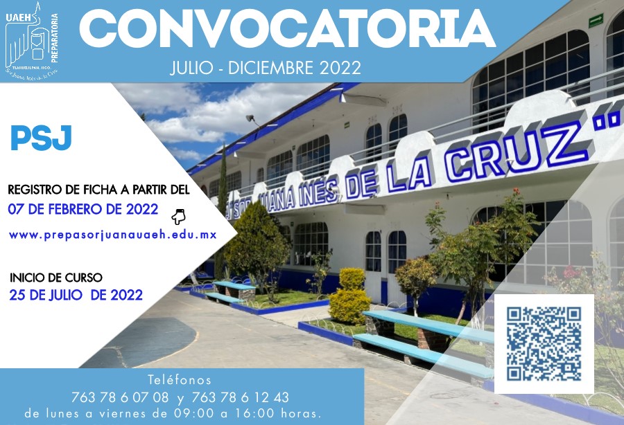 Convocatoria - Escuela Preparatoria Sor Juana Inés de la Cruz